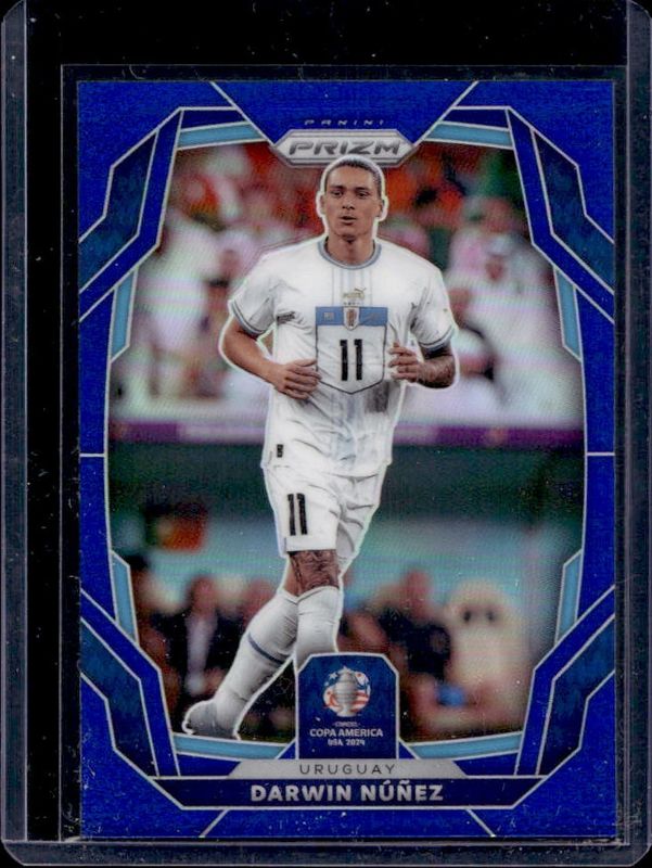Darwin Nunez 2024 Prizm Copa America #107 Blue /110 RAW