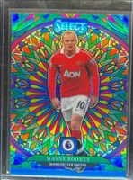 Wayne Rooney 2024 Select Premier League #26 Stained Glass Price