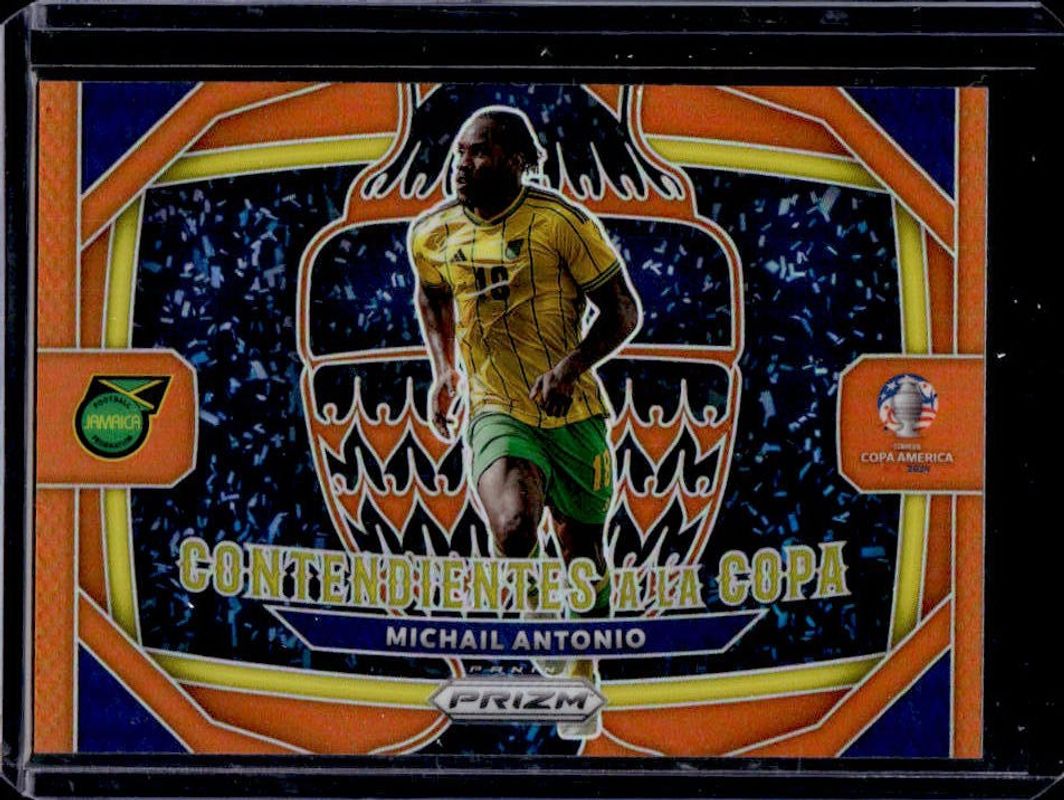 2024 Prizm Copa America #30 Contendientes a la Copa - Orange /25