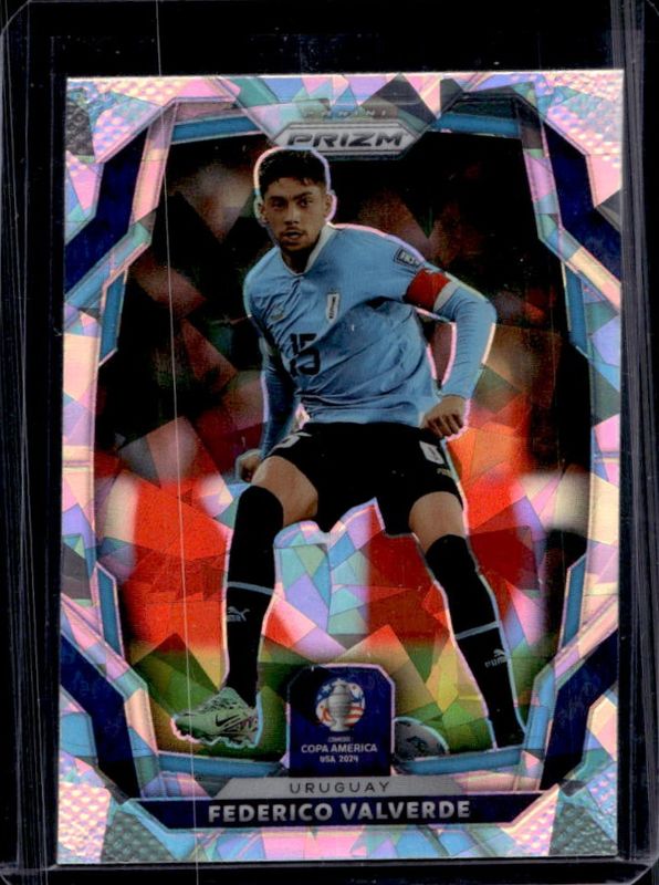 Federico Valverde 2024 Prizm Copa America #97 Ice RAW