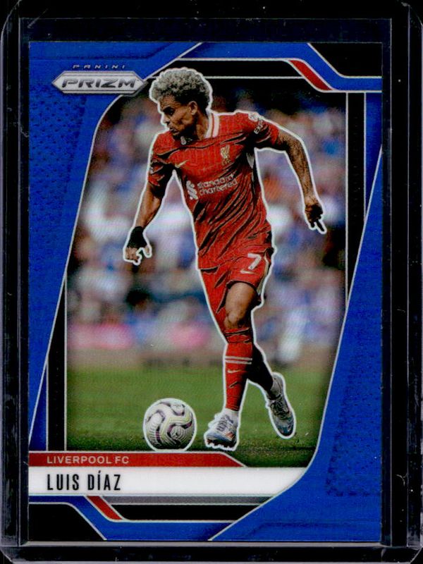 Luis Diaz 2024 Prizm Premier League #37 Blue /299 RAW