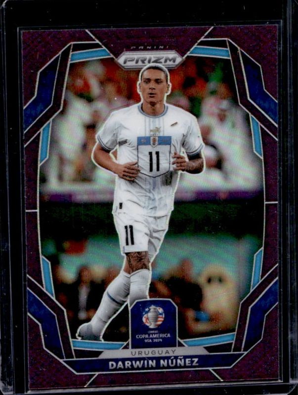 Darwin Nunez 2024 Prizm Copa America #107 Purple /49 RAW