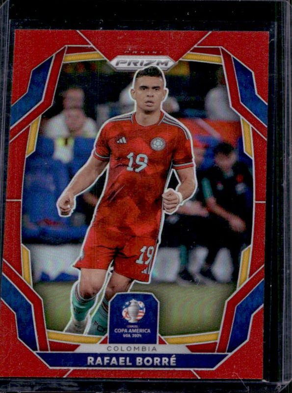 Rafael Santos Borre 2024 Prizm Copa America #52 Red /199 RAW