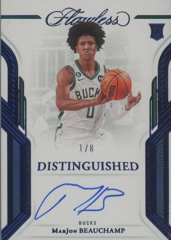 2022 Flawless #DA-MJB Distinguished Autographs - Blue /8