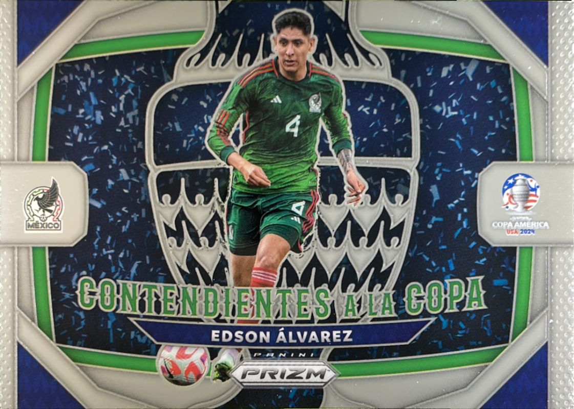 Edson Alvarez 2024 Prizm Copa America #11 Contendientes a la Copa RAW