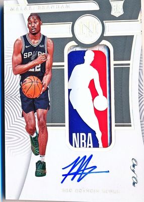 2022 National Treasures #109 Rookie Patch Auto - Logoman /1