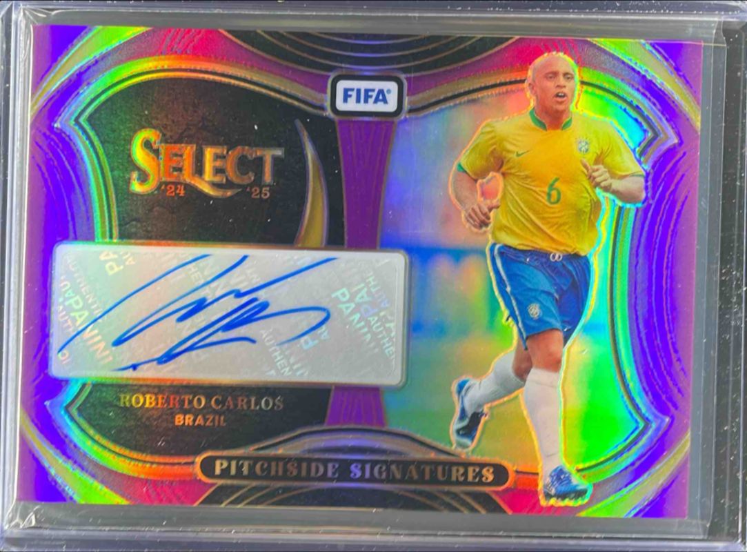 2024 Select FIFA #PS-RC Pitchside Signatures Purple /49