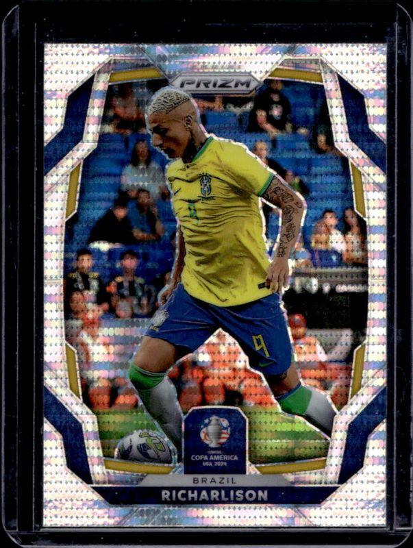 Richarlison 2024 Prizm Copa America #32 Pulsar RAW