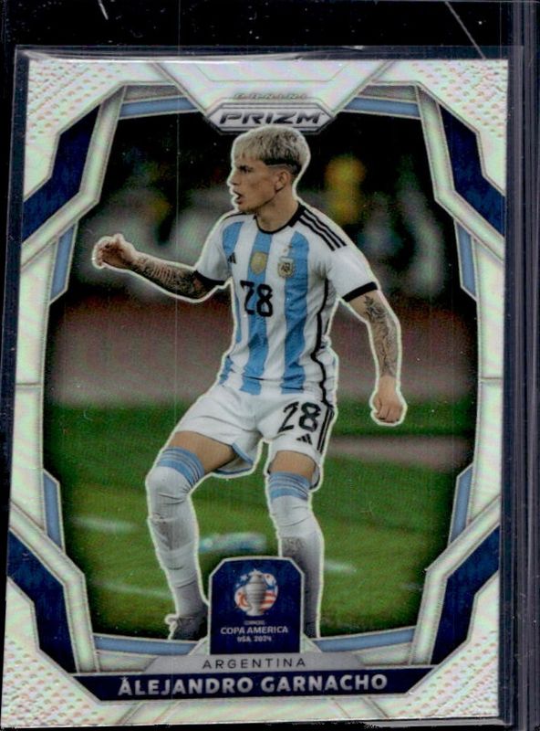 Alejandro Garnacho 2024 Prizm Copa America #15 Silver RAW
