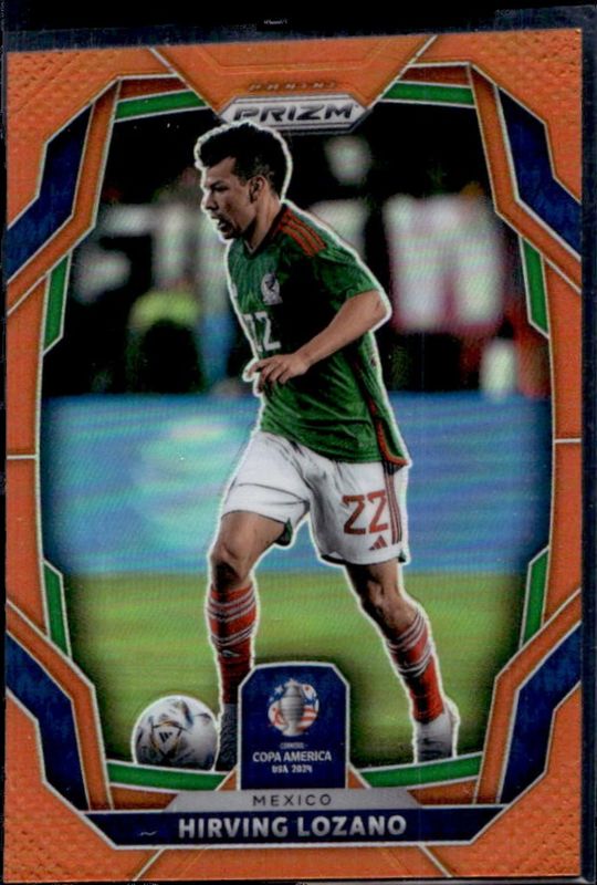 Hirving Lozano 2024 Prizm Copa America #131 Orange /25 RAW