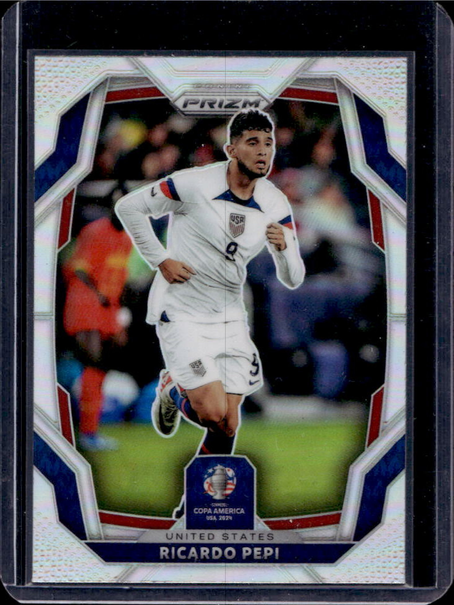 Carte Panini Prizm Copa America 2024 – Dual Auto Pepi & Ferreira USA #DS-JR