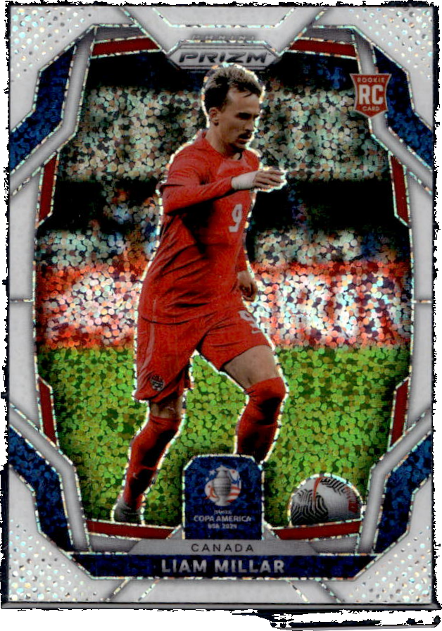 Liam Millar 2024 Prizm Copa America #170 White Sparkle /(SSP) Price ...