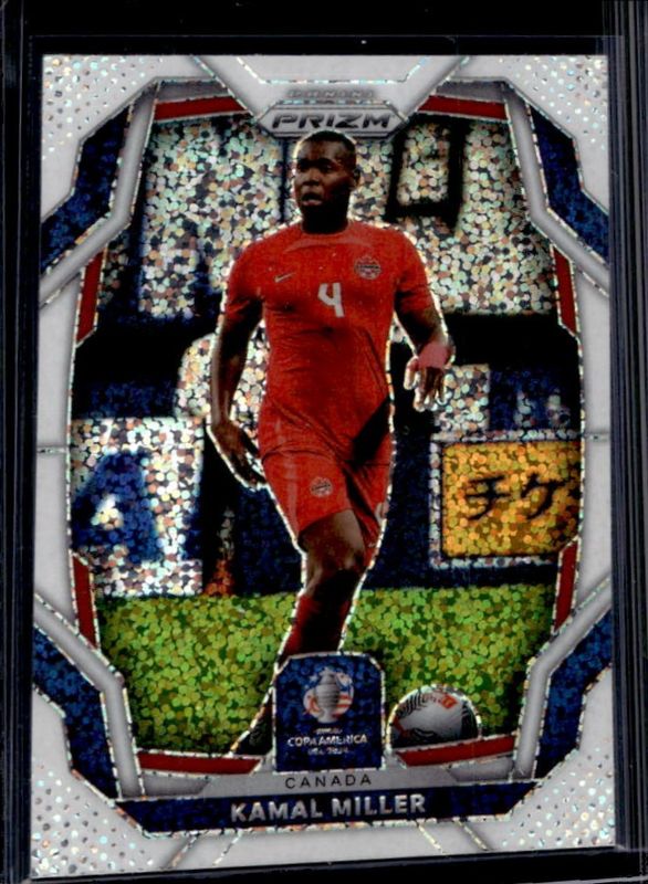 Kamal Miller 2024 Prizm Copa America #171 White Sparkle /(SSP) RAW
