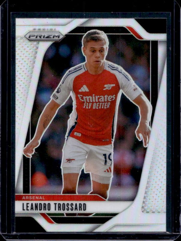 Leandro Trossard 2024 Prizm Premier League #27 White /35 RAW