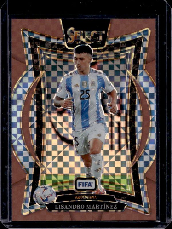 2024 Select FIFA #57 Terrace Bronze Checker /75