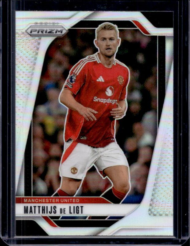 Matthijs de Ligt 2024 Prizm Premier League #125 Silver RAW