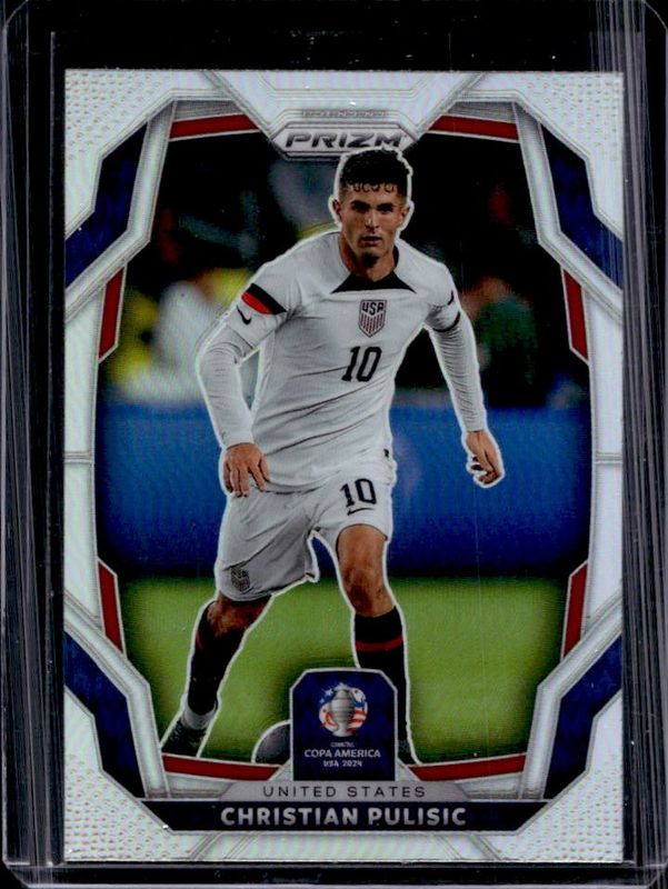 Christian Pulisic 2024 Prizm Copa America #150 Silver RAW