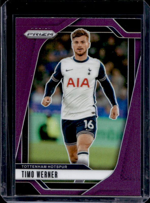 Timo Werner 2024 Prizm Premier League #87 Purple RAW