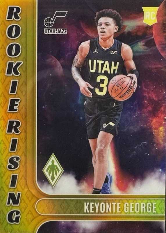 Keyonte George 2023 Phoenix #2 Rookie Rising - Gold /10 RAW