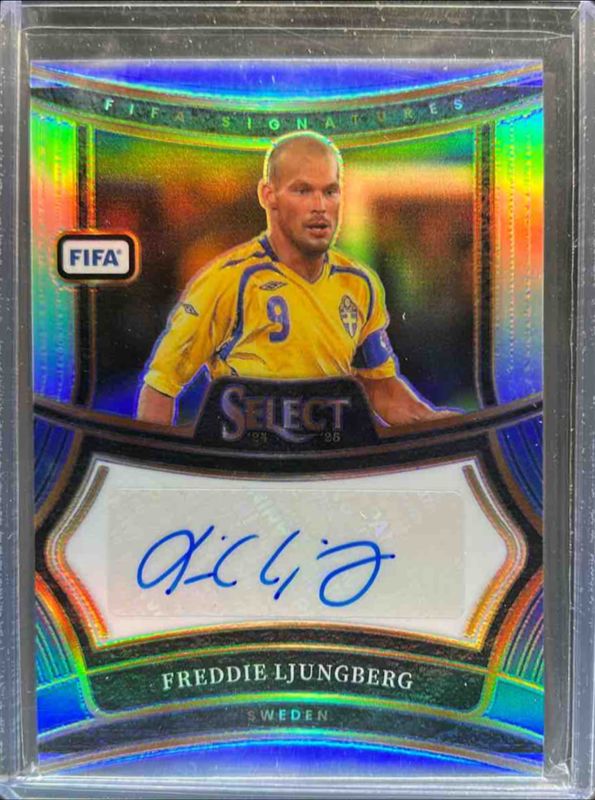 Freddie Ljungberg 2024 Select FIFA #S-FLJ Signatures RAW
