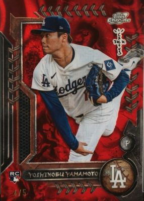 2024 Topps Chrome Cosmic x Cactus Jack #13 Red Refractor /5