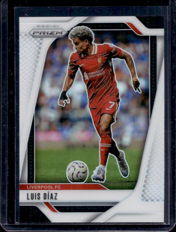 Luis Diaz 2024 Prizm Premier League #37 White /35 RAW