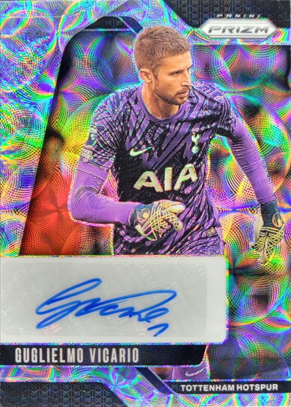 Guglielmo Vicario 2024 Prizm Premier League #S-GV Signatures RAW