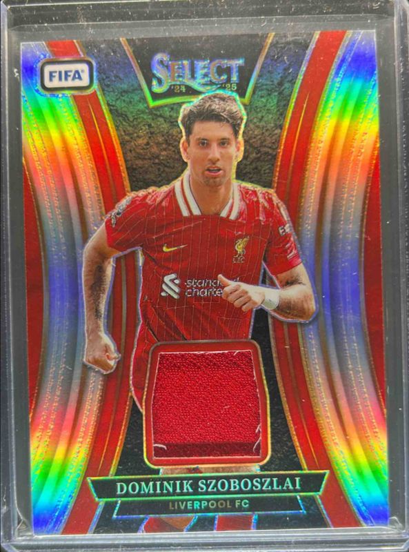 Dominik Szoboszlai 2024 Select FIFA #SM-DS Select Memorabilia RAW
