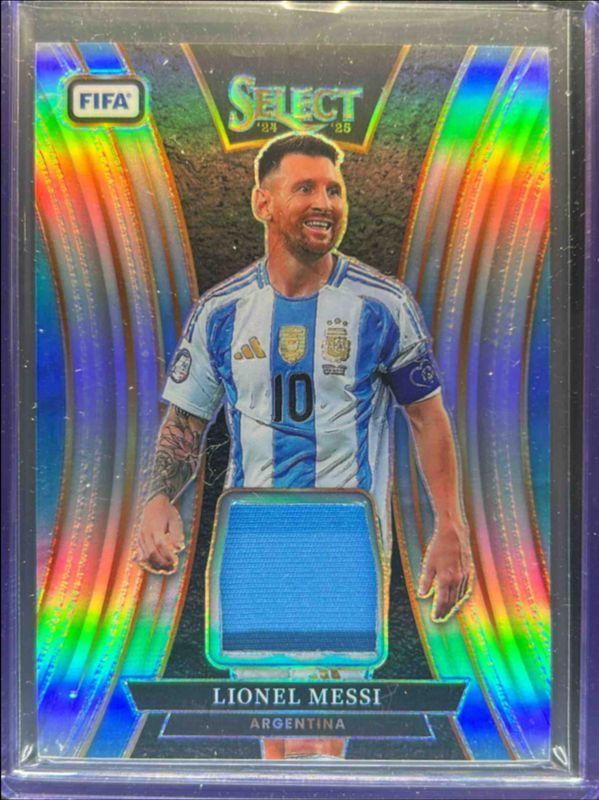 Lionel Messi 2024 Select FIFA #SM-LM Select Memorabilia RAW