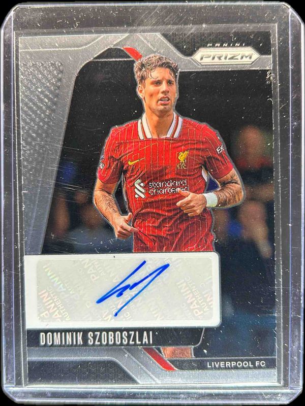 Dominik Szoboszlai 2024 Prizm Premier League #S-DS Signatures RAW