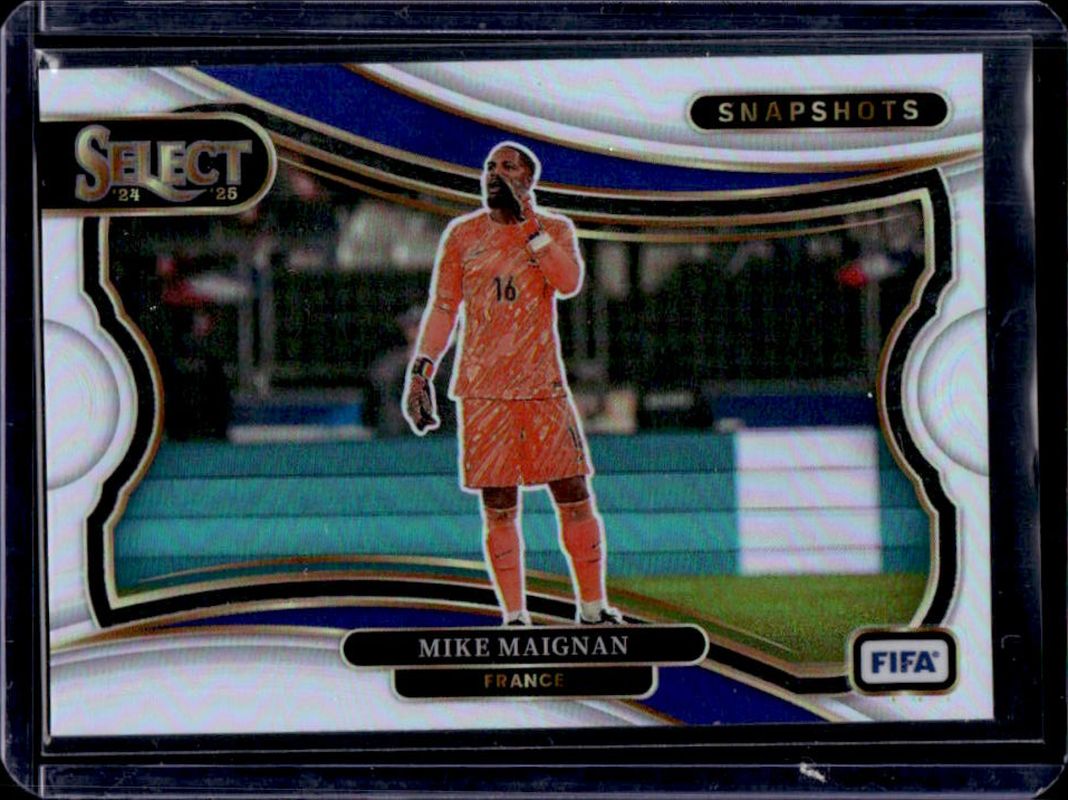 Mike Maignan 2024 Select FIFA #7 Snapshots RAW