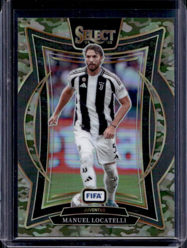 Manuel Locatelli 2024 Select FIFA #40 Terrace Camo /135 RAW