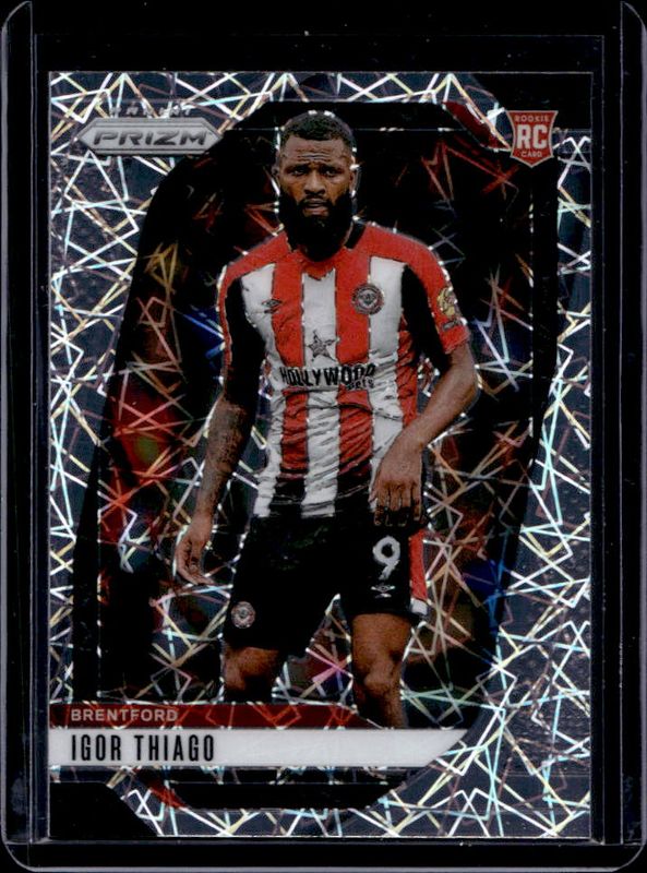 Igor Thiago 2024 Prizm Premier League #245 Lazer RAW