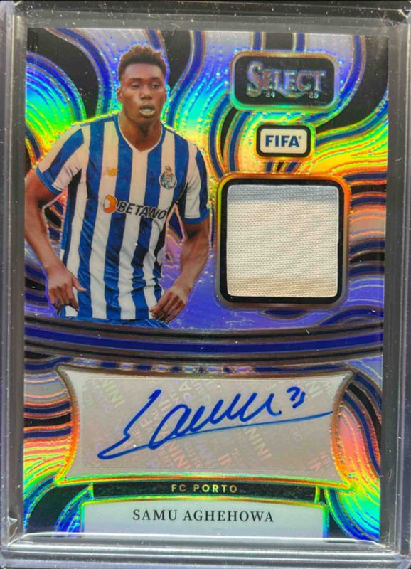 Samu Aghehowa 2024 Select FIFA #AM-SW Autographed Memorabilia RAW