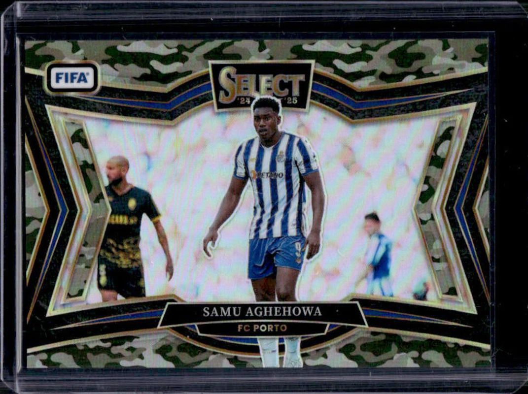 Samu Aghehowa 2024 Select FIFA #236 Field Level Camo /135 RAW