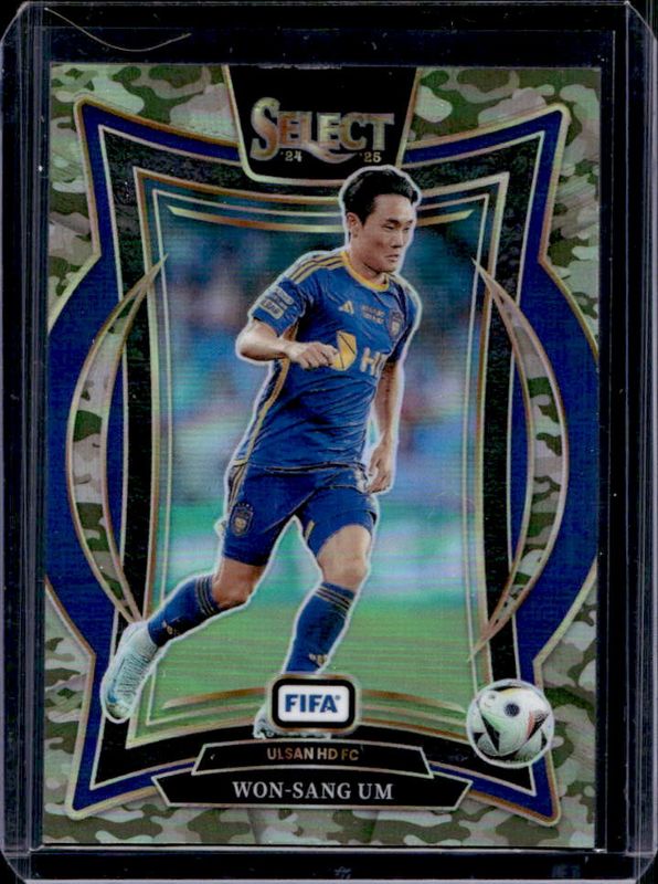 Won-Sang Um 2024 Select FIFA #53 Terrace Camo /135 RAW