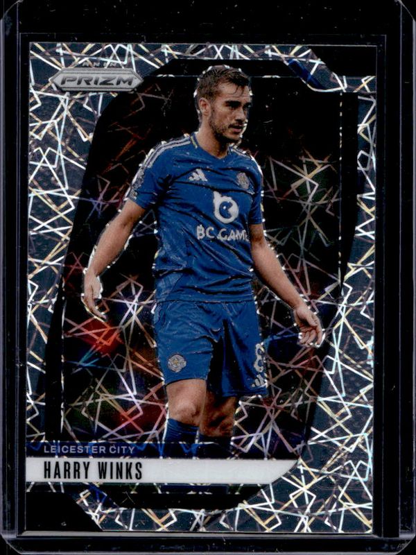 Harry Winks 2024 Prizm Premier League #268 Lazer RAW