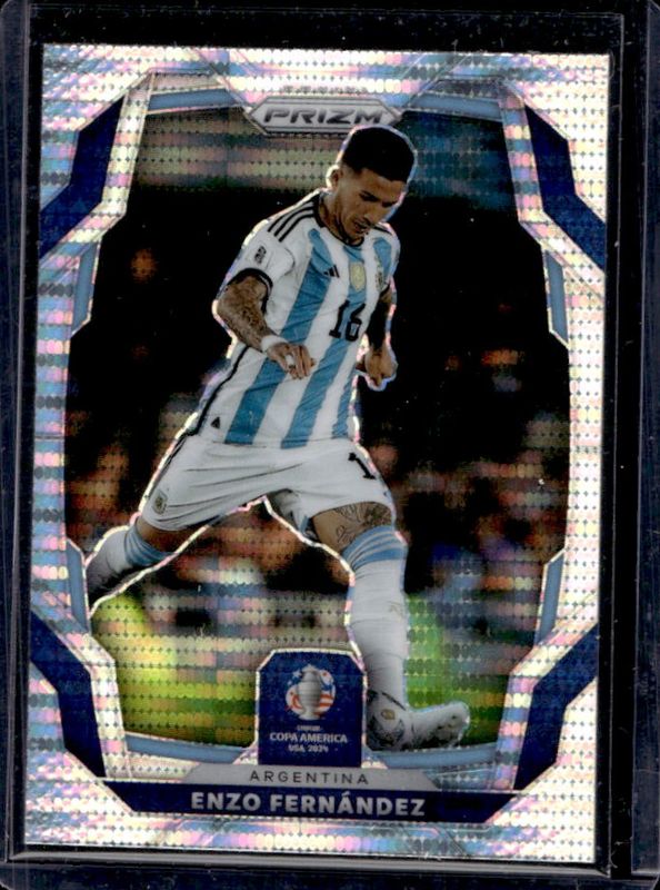 Enzo Fernandez 2024 Prizm Copa America #3 Pulsar RAW