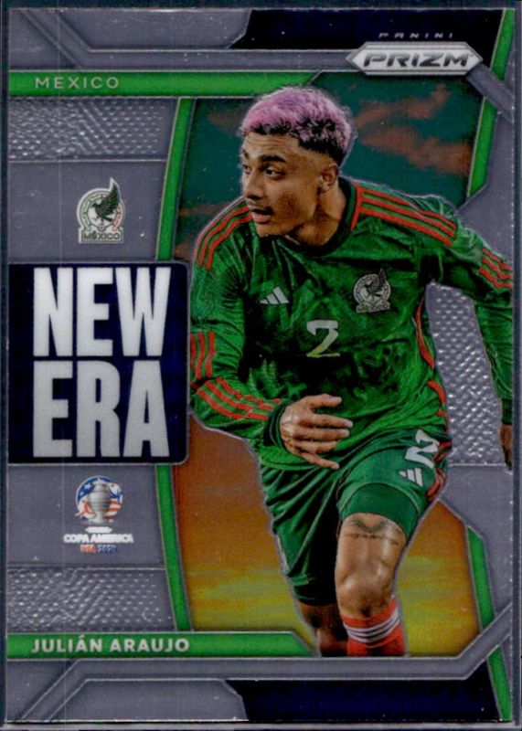 Julian Araujo 2024 Prizm Copa America #39 New Era Rookie RAW