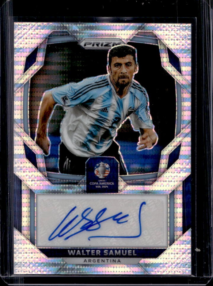 Walter Samuel 2024 Prizm Copa America #S-WS Signatures - Pulsar Price ...