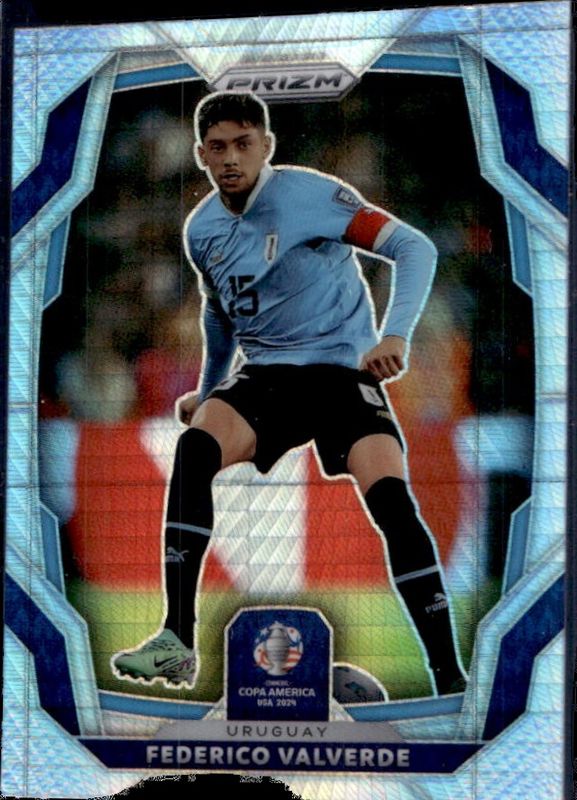 Federico Valverde 2024 Prizm Copa America #97 Hyper RAW