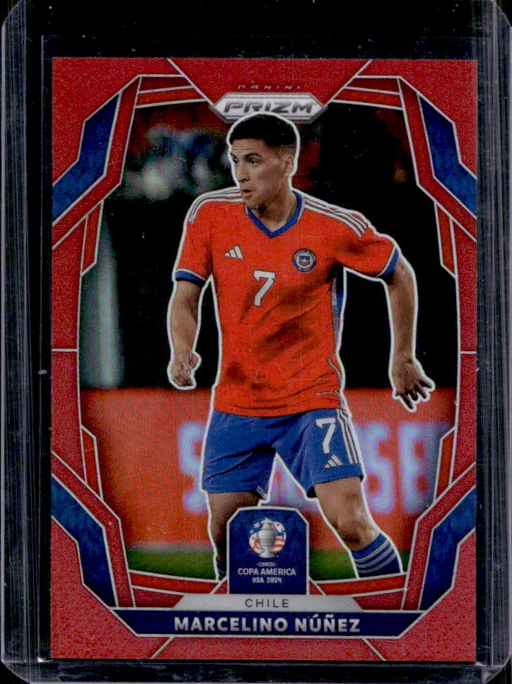 Carte Panini Copa America 2024 - Marcelino Nunez Purple Pulsar /49 - Chili