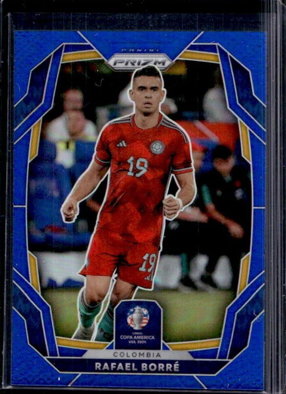 Rafael Santos Borre 2024 Prizm Copa America #52 Blue /110 RAW