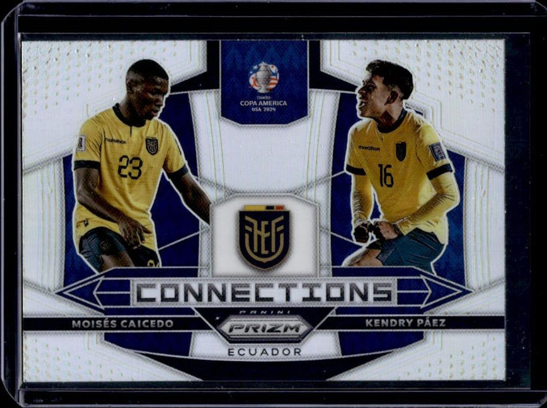 2024 Prizm Copa America #19 Connections - Silver