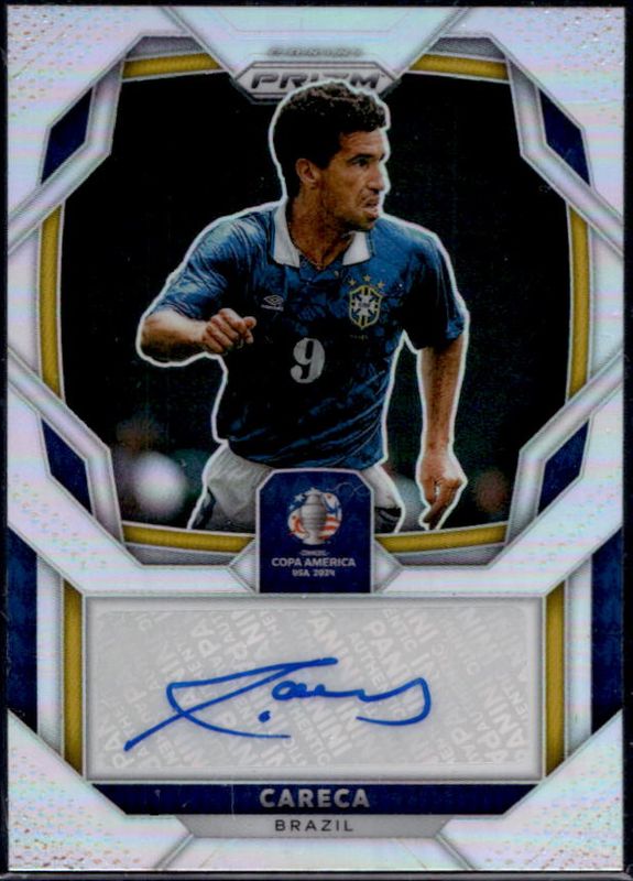 Careca 2024 Prizm Copa America #S-C Signatures - Silver RAW