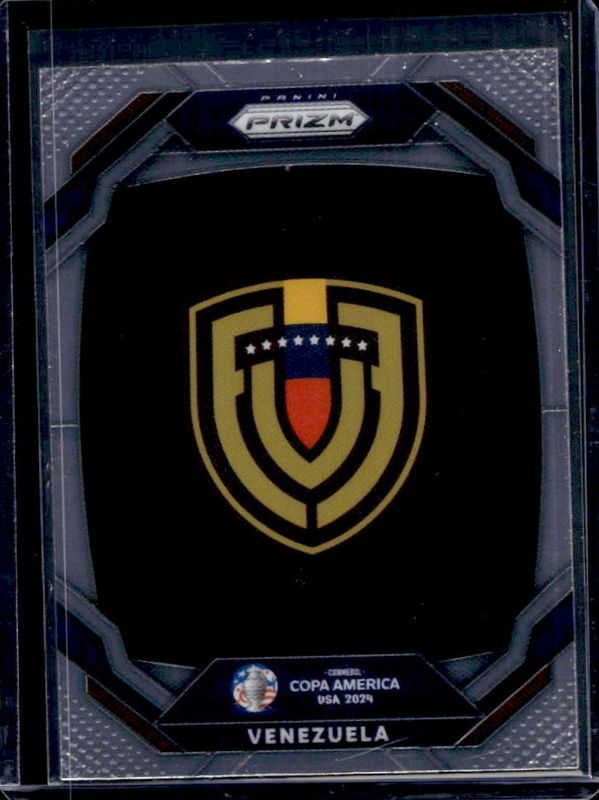 Venezuela 2024 Prizm Copa America #10 Team Badges RAW