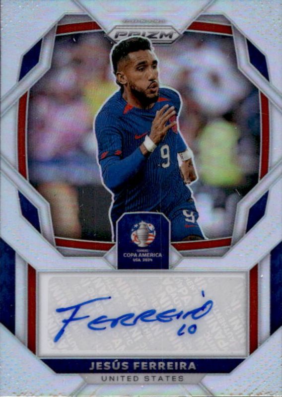 2024 Prizm Copa America #S-JF Signatures - Silver