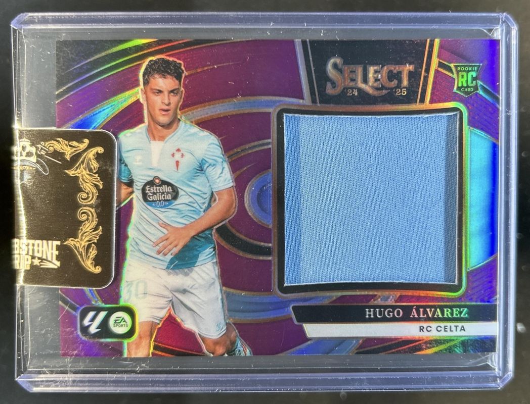 2024 Select La Liga #JS-HA Jumbo Swatches Purple /49
