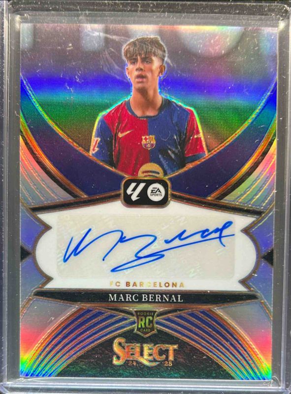 Marc Bernal 2024 Select La Liga #SE-MB Select Signatures Rookie RAW