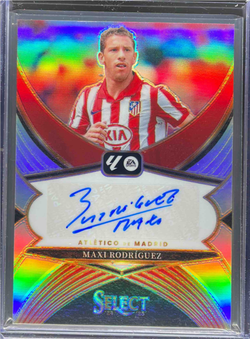 Maxi Rodriguez 2024 Select La Liga #SE-MR Select Signatures Price Guide ...